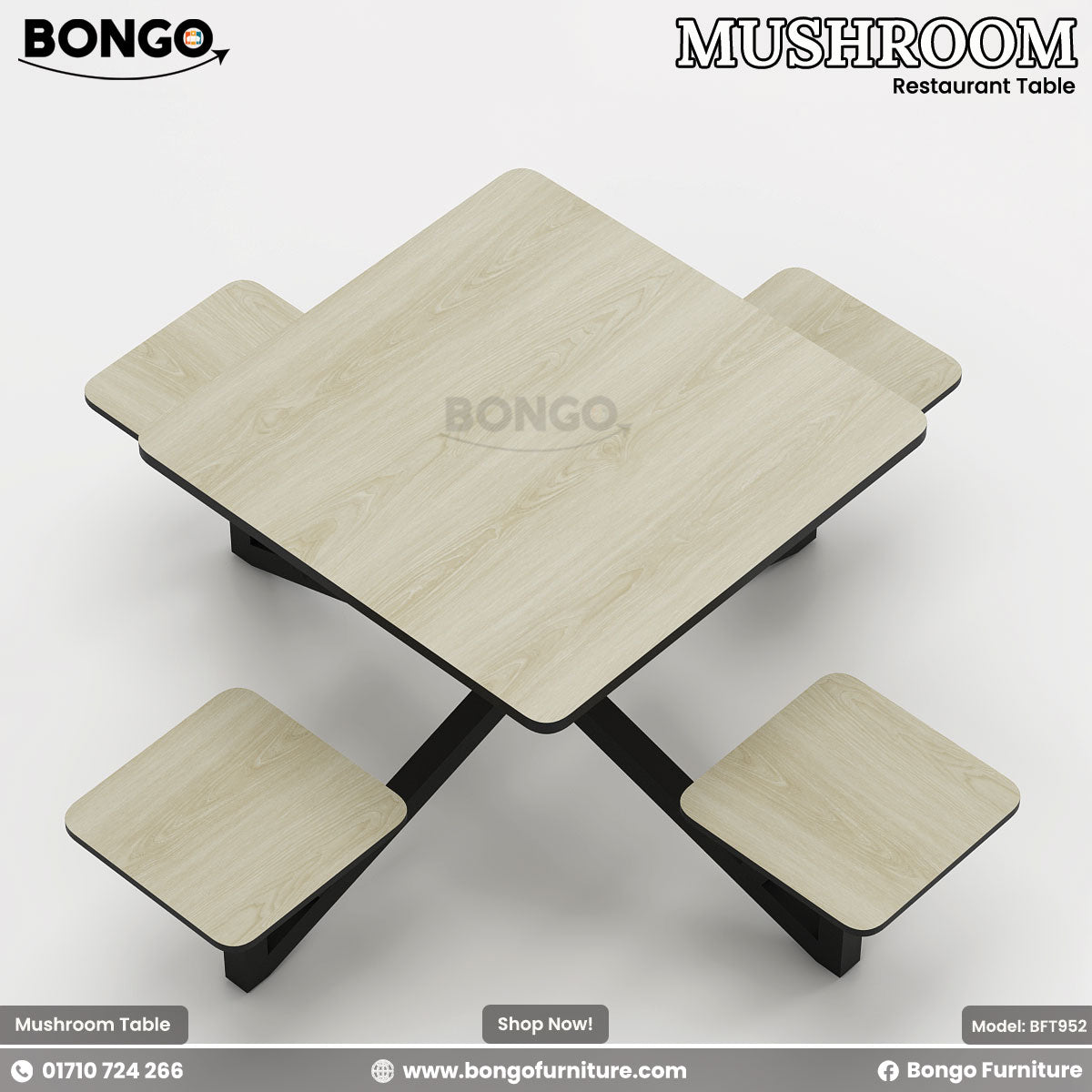 Mushroom - Restaurant Table | BFT952