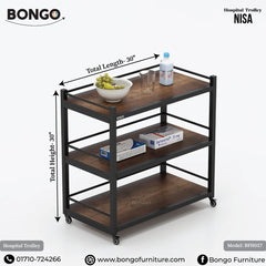 Nisa- Hospital Trolley | BFH057