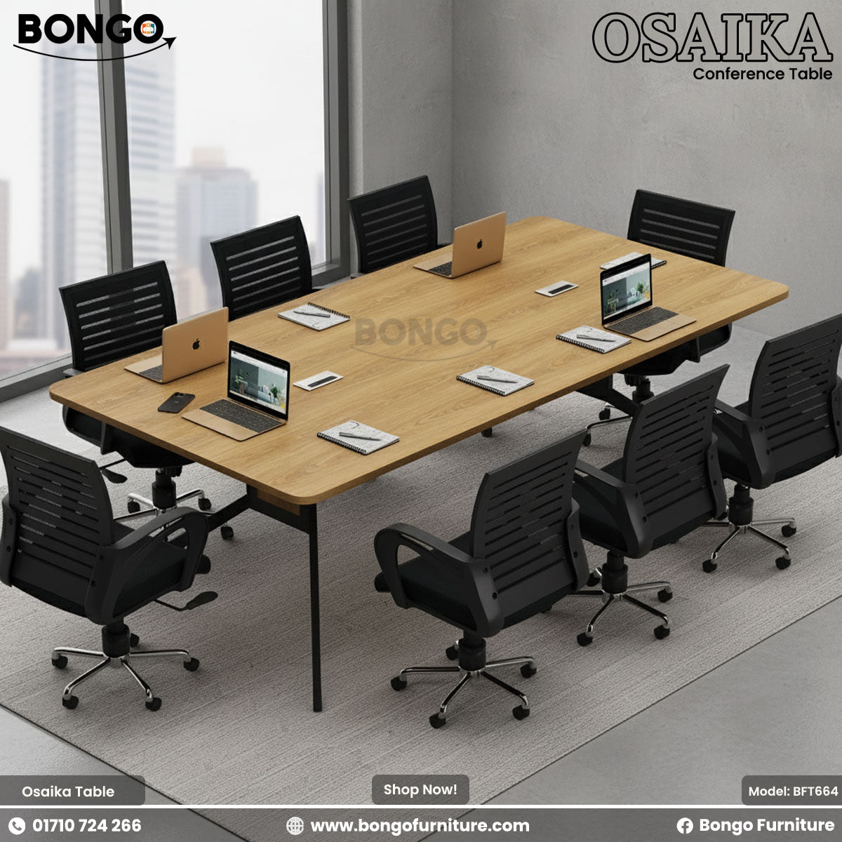 Osaika Conference Table - BFT664