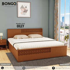 Oxley - Wooden Bed | BFB054 (Queen Size Bed)