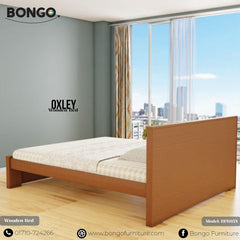 Oxley - Wooden Bed | BFB054 (Queen Size Bed)