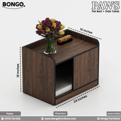 Paws - Cat Bed and Side Table | BFB152