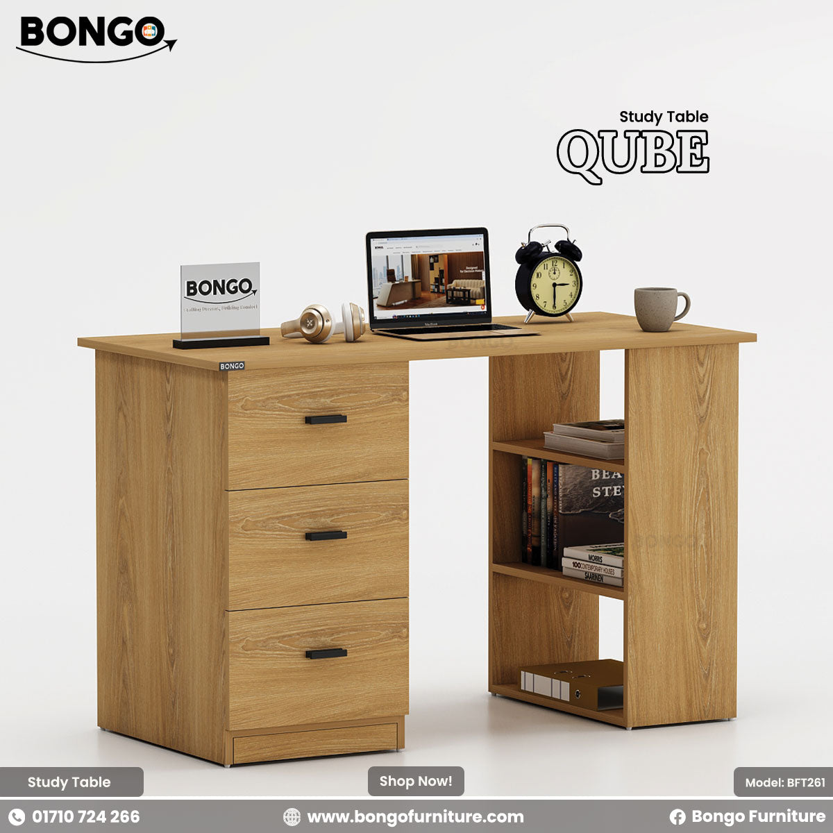 Qube Reading Table - BFT261