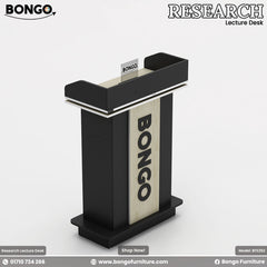 Bongo Research Lecture Desk on a white background