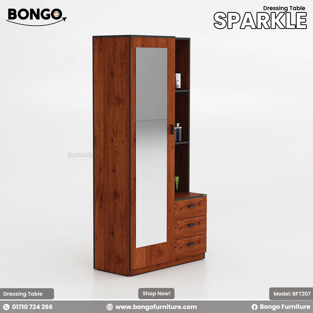 Sparkle Dressing Table - BFT207