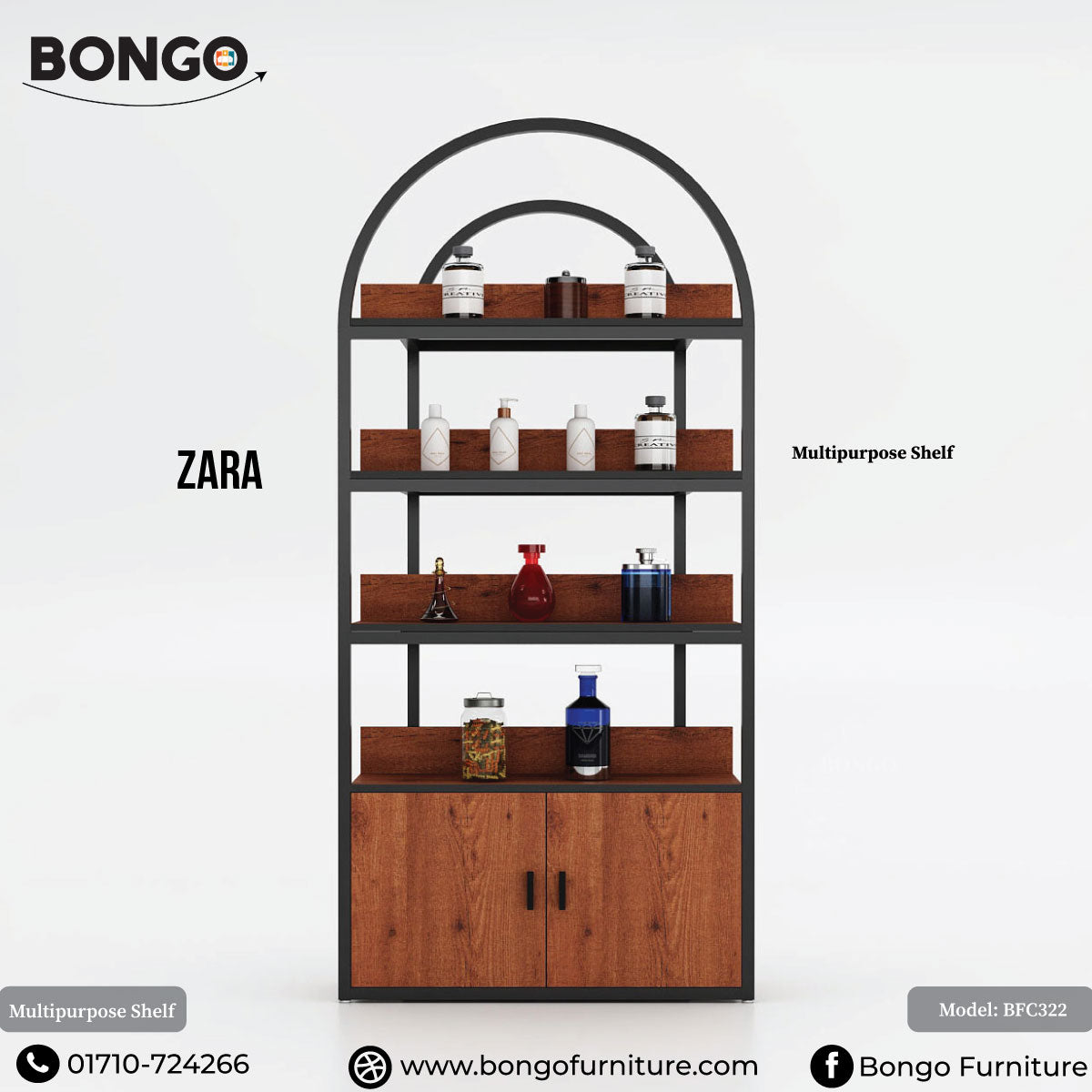 Sara- Multipurpose Shelf | BFC322