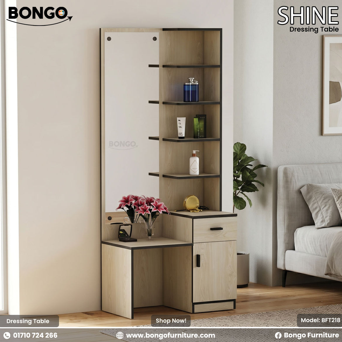 Dressing Table Price in Bangladesh  Bongo Furniture