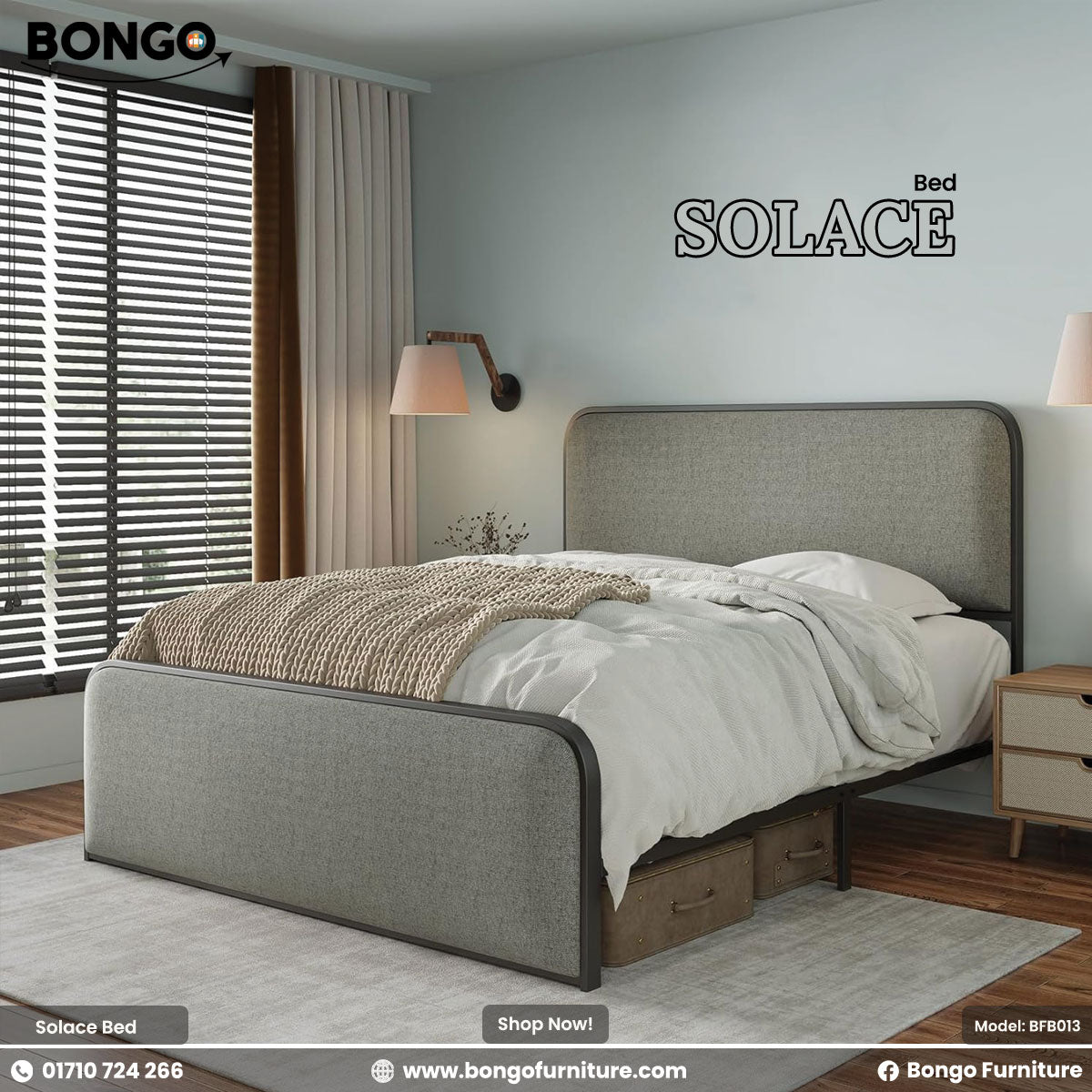 Solace - Full Size Bed | BFB013