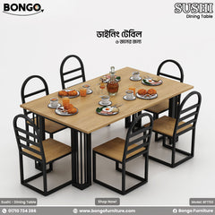 Sushi - Dining Table | BFT152