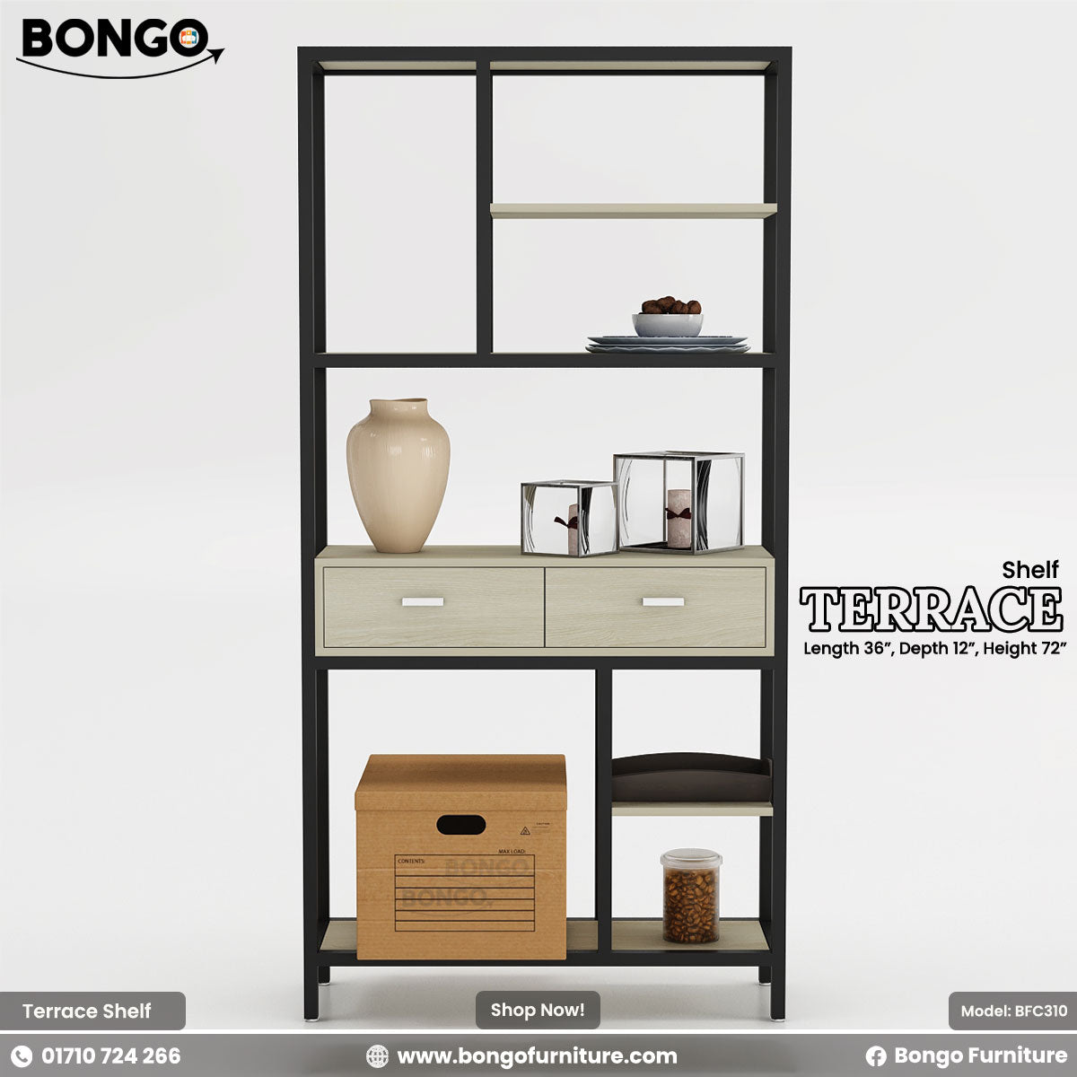 Terrace shelf - BFC310