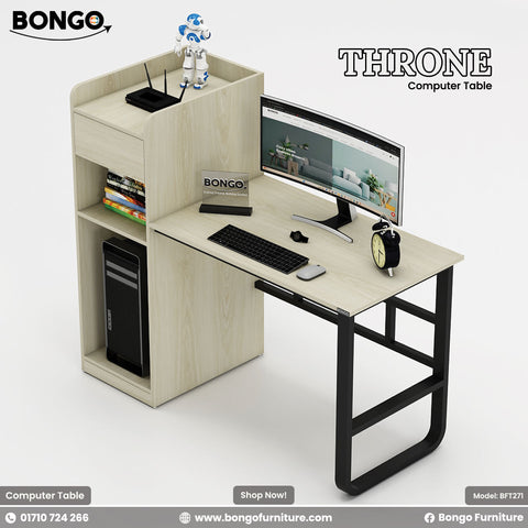Throne Computer Table - BFT271 | Bongo Furniture