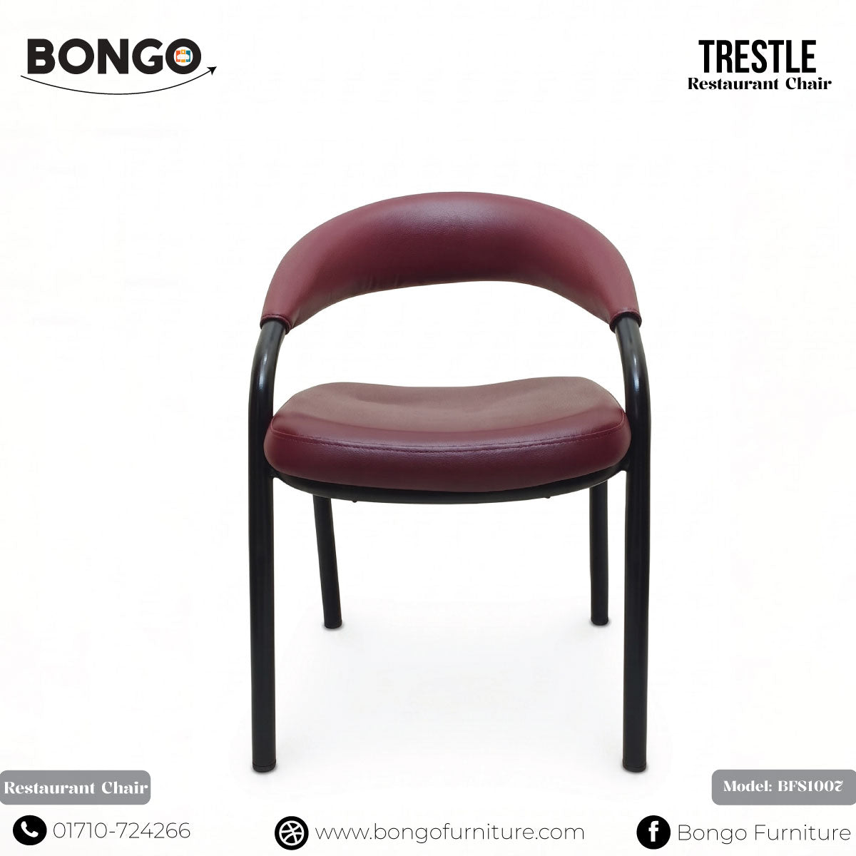 Trestle Restaurant Chair | BFS1007