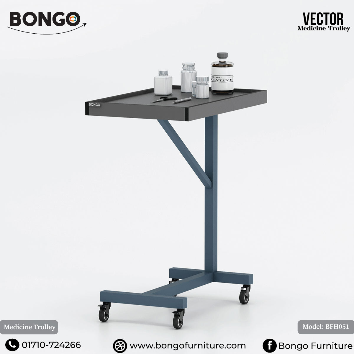 Vector- Medicine Trolley | BFH051