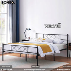 Weaver Metal Bed - BFB008 (Full Size Bed)