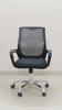 Bongo Furniture Impact Office Chair model BFS062 featuring a black patterned mesh back, chrome base, and ergonomic armrests.